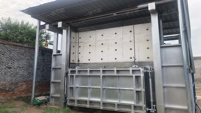 Energy saving and environmentally friendly continuous forging furnace