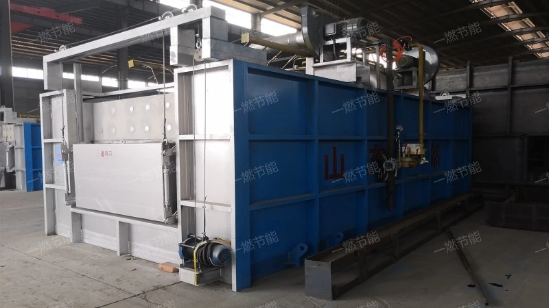 Environmentally friendly through forging furnace