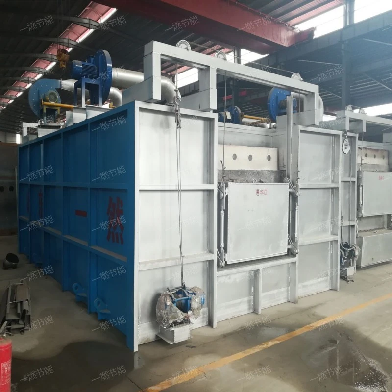 Natural gas through forging furnace