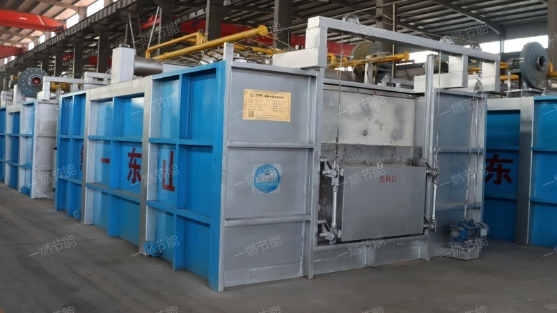 Energy saving through forging heating furnace