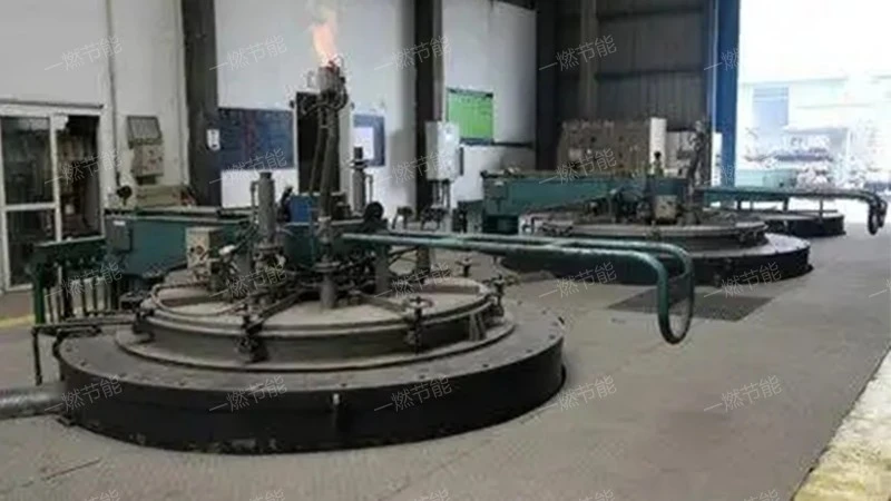Industrial well type quenching furnace