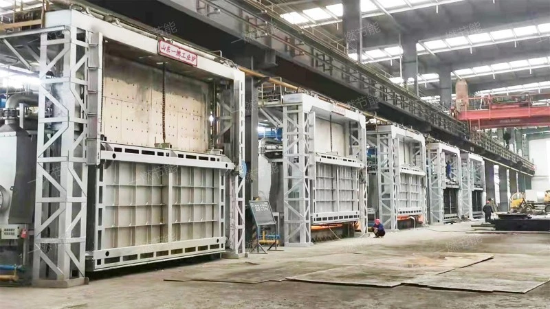 Mold quenching furnace chamber type