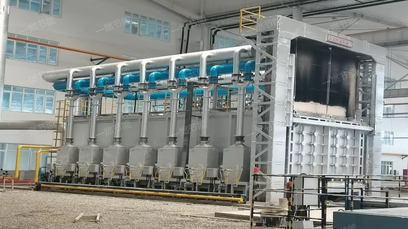 Natural gas chamber furnace