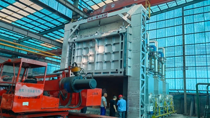 Forging furnace box type