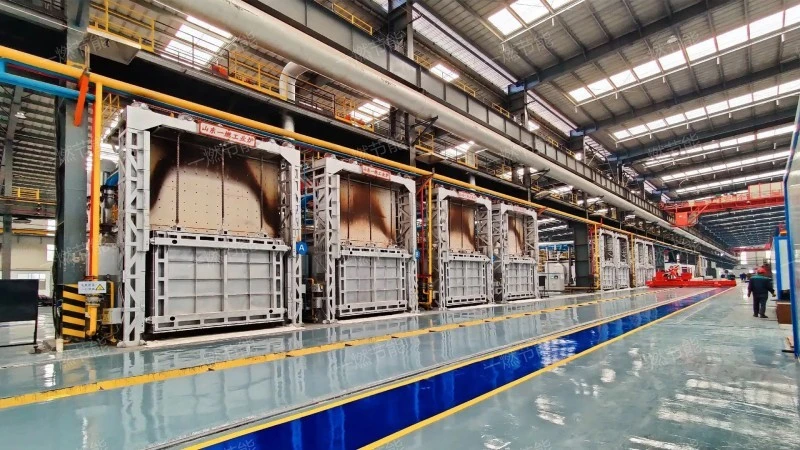 Double chamber annealing furnace