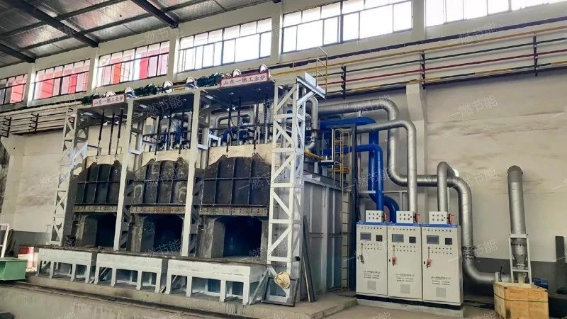 Gas storage tube furnace