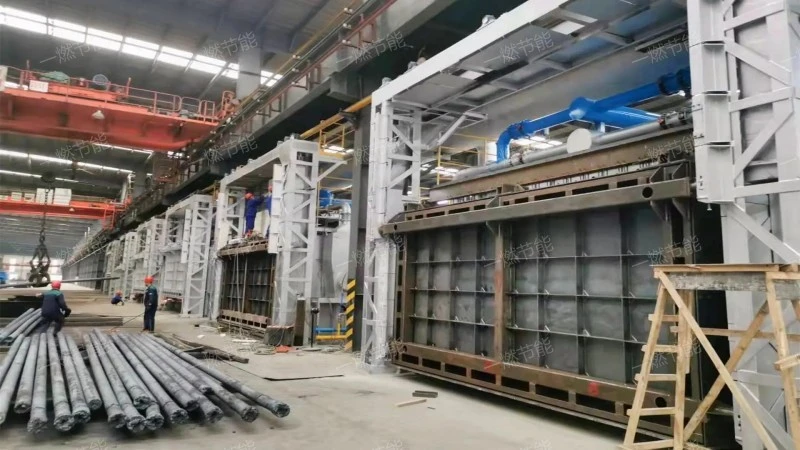 Regenerative gas chamber heating furnace
