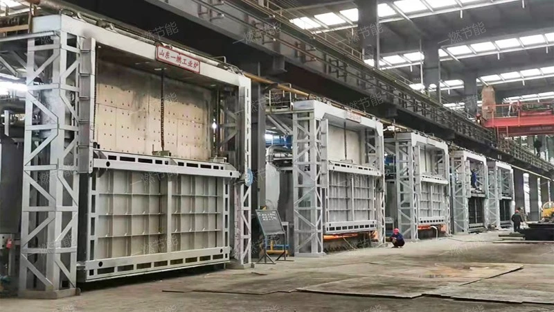 Gas tube roasting furnace