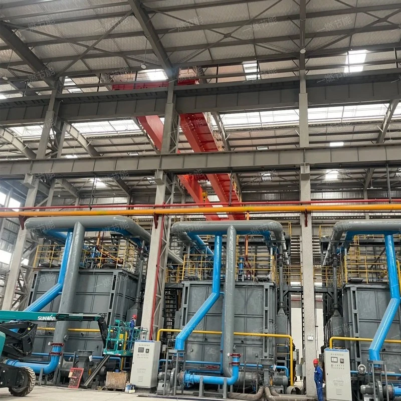 Introduction to Regenerative natural gas tube roasting furnace and forging furnace structure principle