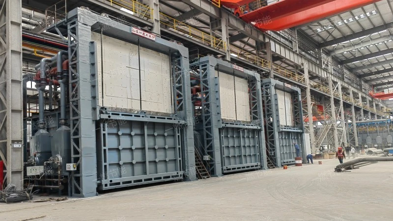 Forging steel heating furnace