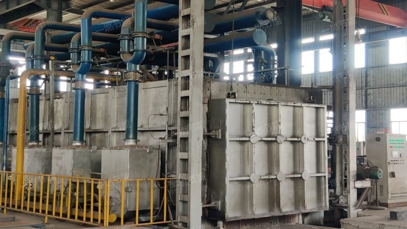 Roller shaft industrial furnace