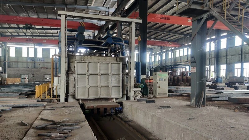Circular trolley furnace
