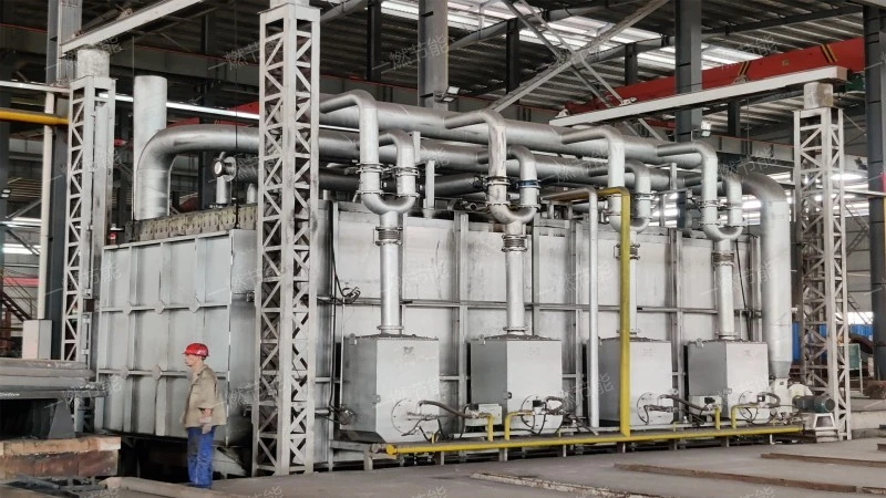 Stick type quenching heat treatment furnace