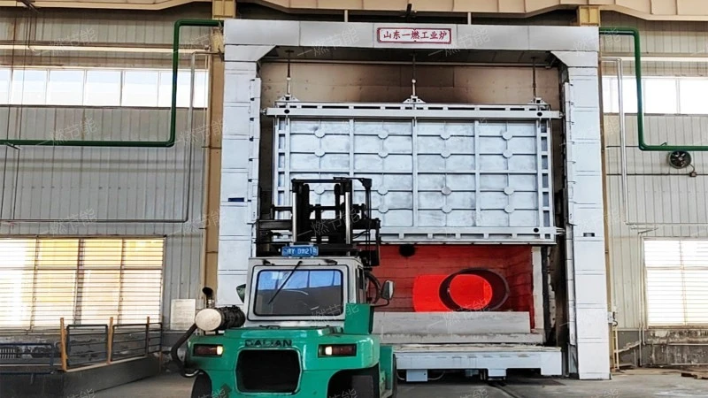 Trolley type furnace