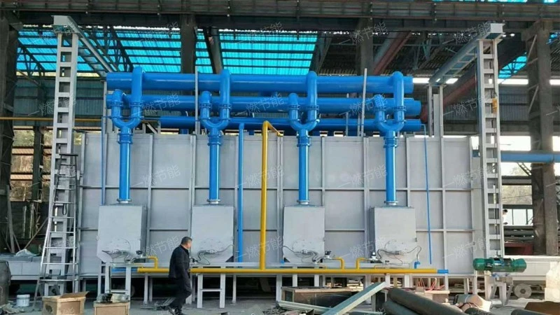 Automated gas truck furnace