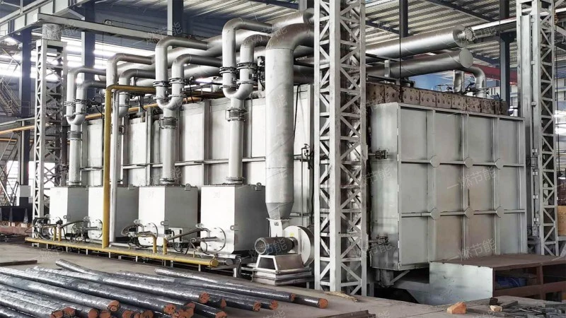 Environmentally friendly trolley furnace
