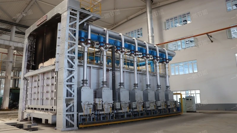 Steel chain quenching furnace