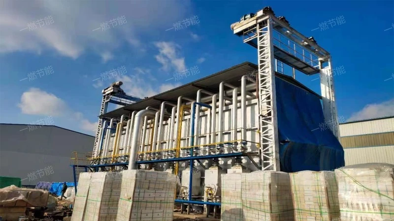 Circular trolley furnace