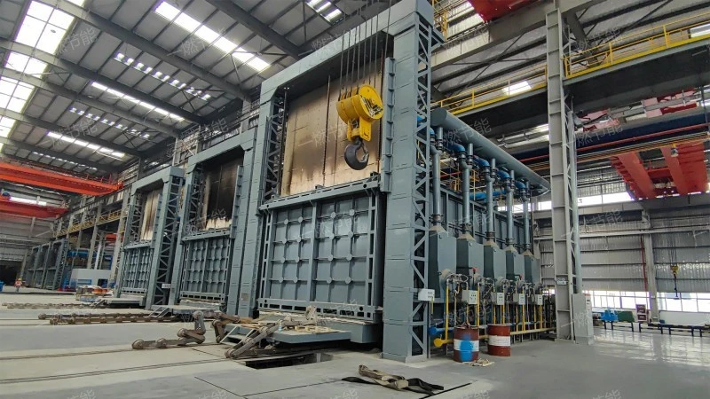Automatic temperature control step heat treatment furnace