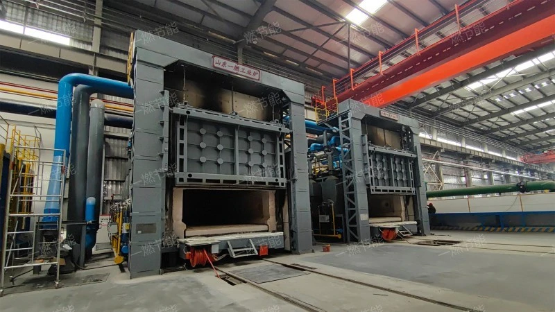 Regenerative burner chain annealing furnace