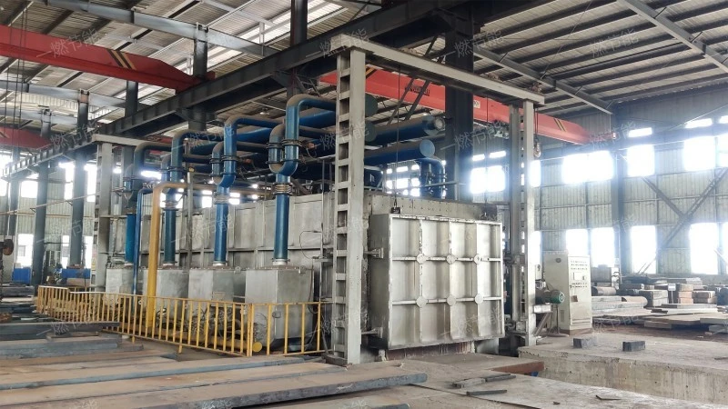 Regenerative burner chain annealing furnace