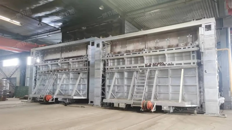 Low temperature trolley furnace