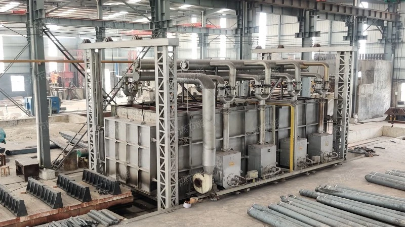 Multi station annealing and heating furnace