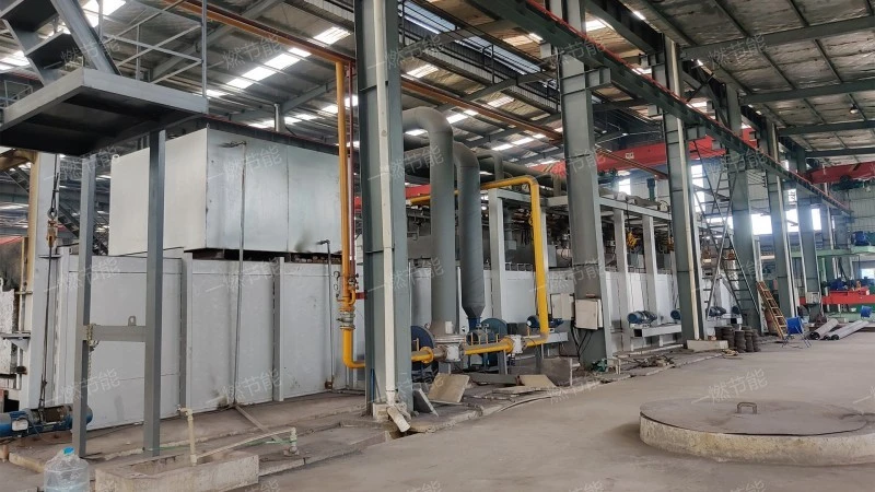 Stick type heating furnace