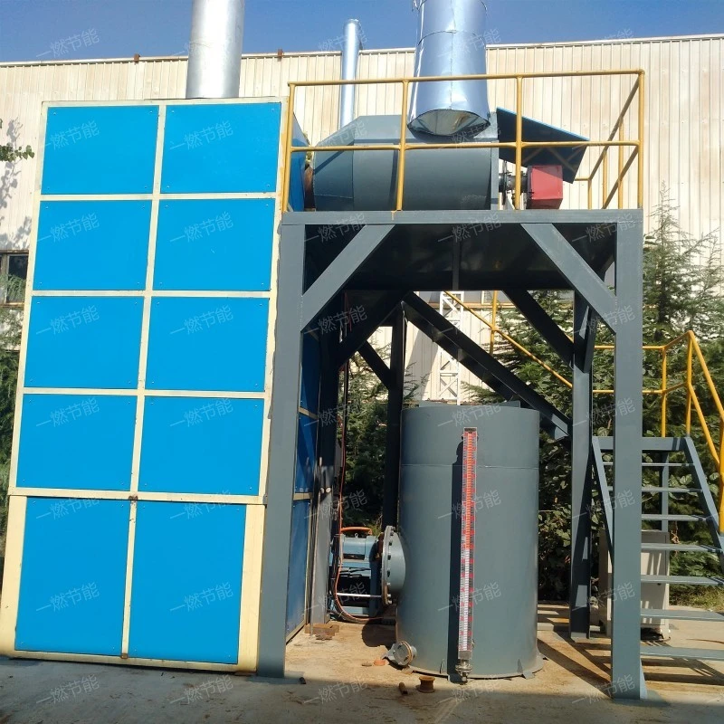 Heating furnace flue gas denitrification system