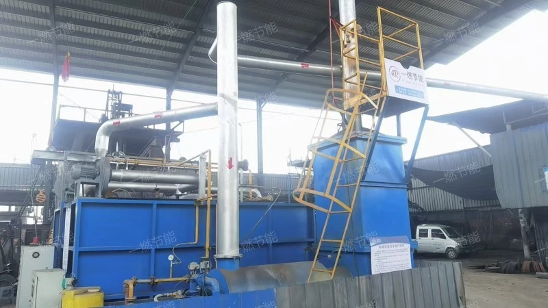 Off furnace flue gas denitrification equipment